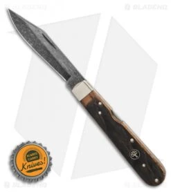 Boker 1906 Folding Lockback Knife 4.375" Castle Wood 113324 -Knife Craft Shop Boker 1906 Folding Lockback Knife 4.375 Castle Wood 113324 BHQ 105702 LS Bottlecap 2