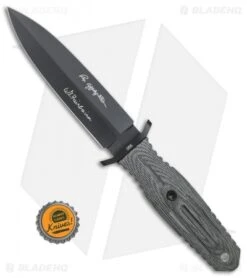 Boker A-F 5.5 Harsey Applegate-Fairbairn Combat Knife (5.5" Black) 121545 -Knife Craft Shop Boker A F Harsey Applegate Fairbairn Combat Knife black BHQ 77330 er bottlecap