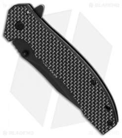 Boker Aircraft Engineer Frame Lock Knife Carbon Fiber/G-10 (3.5" Black SW) -Knife Craft Shop Boker Aircraft Engineer CF Black SW BHQ 86579 er spine