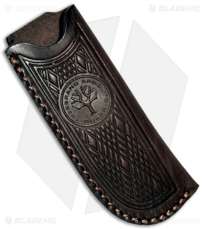 Boker Trapper Pocket Knife Belt Sheath (Brown) -Knife Craft Shop Boker Trapper Sheath BHQ 94785 jr