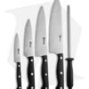 Boker Arbolito 6-Piece Kitchen Knife Set Black W/ Wooden Block -Knife Craft Shop boker kitchen knives 5 piece set with block BHQ 4157 jr