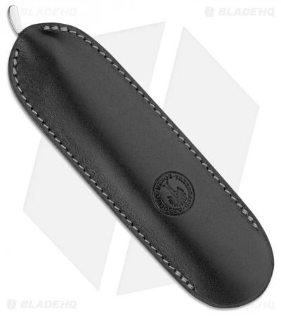 Boker Premium Leather Sheath For Folding Straight Razors (Black) 090011 -Knife Craft Shop boker sheath razors 090011 cm